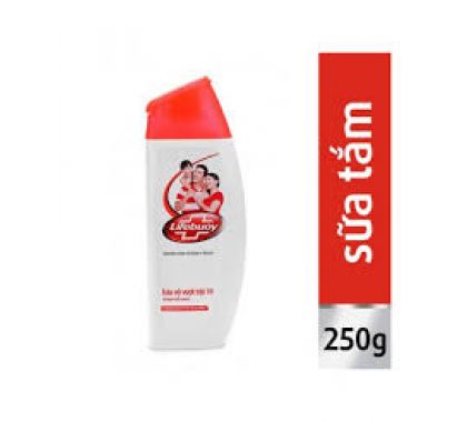 Sữa Tắm Lifebuoy 250g bảo vệ vượt trội (Đỏ)