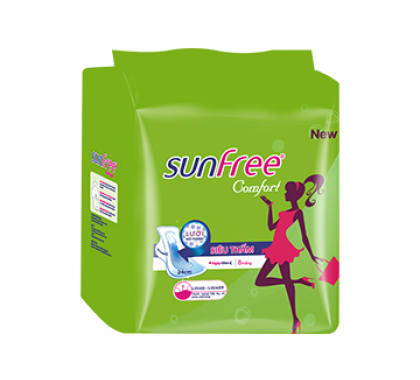 Băng vệ sinh Sunfree Comfort NPK27 (8 miếng)